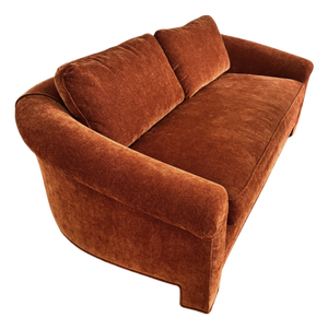 80's Sculptural Curved Sofa in Style of Vladimir Kagan Directional