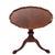 1930s Antique Philadelphia School Chippendale Mahogany Pie Crust Stand C1930 For Sale - Image 5 of 9
