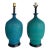 Mid 20th Century Mid-Century Modern Textured Glazed Pottery Table Lamps, Pair, Bitossi Style For Sale