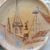 Gold Set of 3 Vintage C1970s Old Riga Porcelain Dishes Hand Painted by Milda Kalnina Brutane (1903-1979) For Sale - Image 8 of 17