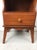 Mid Century Colonial Revival Solid Maple Nightstand With Drawer and Tall Tapered Legs For Sale In Philadelphia - Image 6 of 15