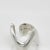 Vintage Modernist Georg Jensen Sterling Silver Ring Model No. A 77 C by Ole Ishøj Size 5.5 For Sale - Image 9 of 10