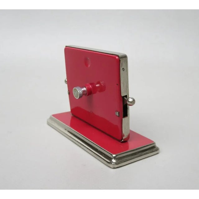 Art Deco Chrome Eternal Calendar from Jakob Maul For Sale - Image 6 of 14