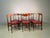 Walnut Chairs from Vittorio Dassi Lissone, 1950, Set of 6 For Sale - Image 4 of 15