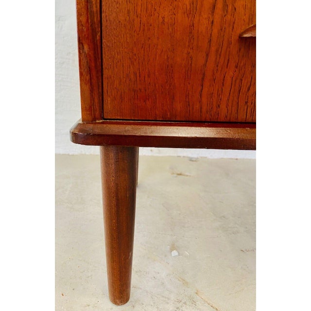 Mid-Century Danish Teak Chest of Drawers, 1960s For Sale - Image 4 of 13