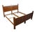 American Keller Furniture Solid Cherry Early American Colonial Revival King Size Bed 2633 For Sale - Image 3 of 10
