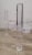 Plastic Lucite Skyscraper Column Geometric Dining Table or Desk Base For Sale - Image 7 of 9