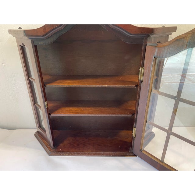 Vintage Dutch Wall Cabinet For Sale - Image 10 of 12