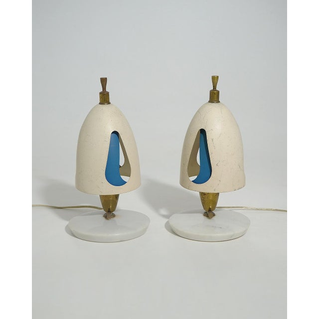 Table Lamps by Angelo Lelii for Arredoluce, 1950s, Set of 2 For Sale - Image 6 of 16