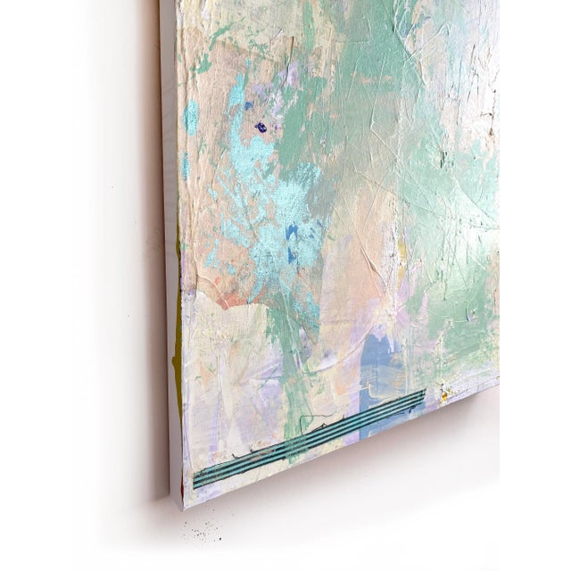 "Spring Tumult" 2024 Original Mixed Media Painting by Jessalin Beutler For Sale In Seattle - Image 6 of 10