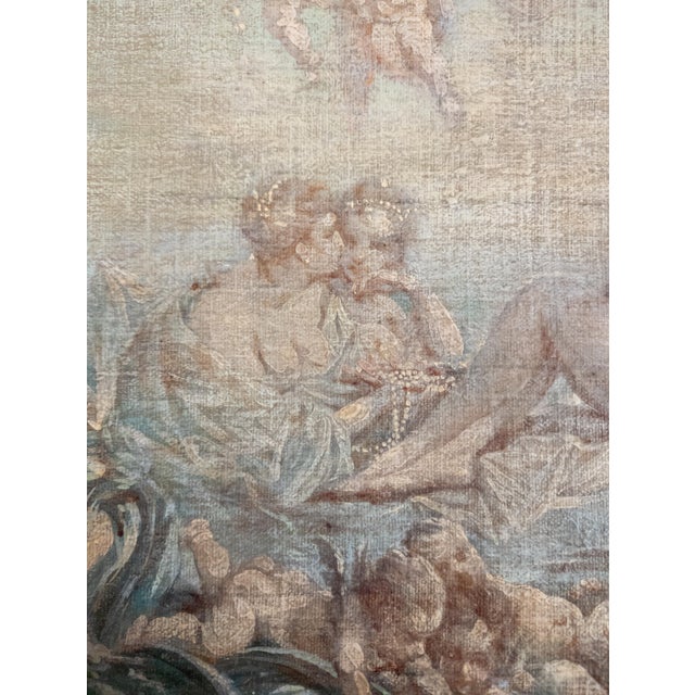 18th or 19th Century Rococo Painting of Venus, Style of Boucher or Tiepolo For Sale - Image 11 of 18