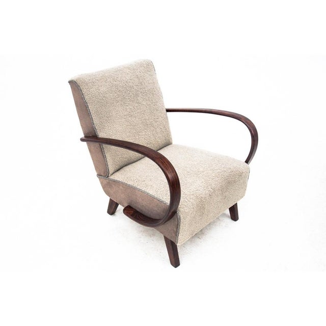 1930s Set of Art Deco H-227 Chairs by J. Halabala, 1930s For Sale - Image 5 of 13