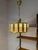 Metal Brass and Glass Pendant Lamp by Carl Fagerlund for Orrefors For Sale - Image 7 of 11