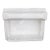 Reclaimed White Ceramic Bathroom Soap Dish With Handle For Sale