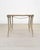 Sylvan s.f. Brass Leather Strap Viper Bench or Cocktail Table For Sale In Sacramento - Image 6 of 17