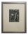 J. M. Dunn "Here She Is" Black and White Abstract Lithograph Edition 1 of 4 20th Century For Sale