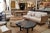 Contemporary Modern Lodge Wood & Ivory Club Chair For Sale - Image 3 of 3