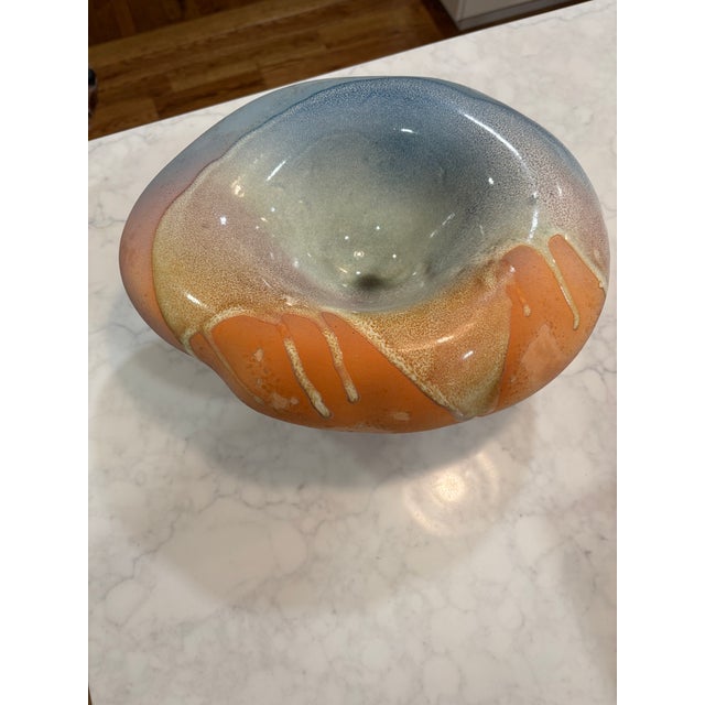 Contemporary Tony Evan’s Pottery Bowl Signed and Numbered For Sale - Image 3 of 3