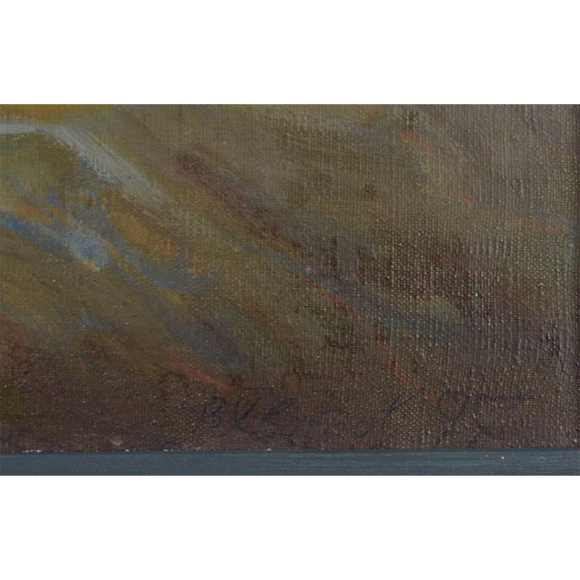 Vasily Hvatov, in the Moonlight, 1997, Oil on Canvas For Sale - Image 4 of 7