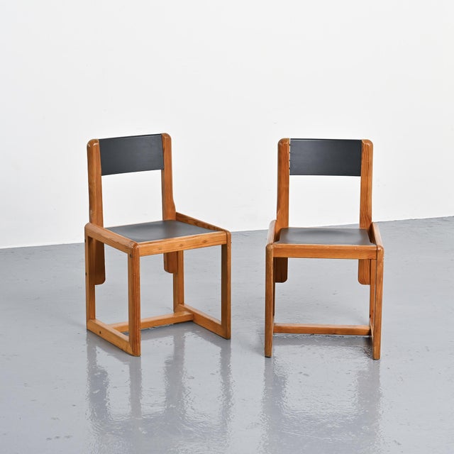 French Chairs by André Sornay, 1960, Set of 2 For Sale - Image 6 of 18