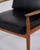 1960s Armchair in Teak and Black Leather by Grete Jalk for France & Søn, 1960s For Sale - Image 5 of 12