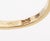 Metal Vintage Modernist 14k Yellow Gold Coral Diamond Ring For Sale - Image 7 of 7