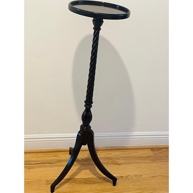 American Mid 20 Th C Bombay Plant Sculpture Stand Tripod For Sale - Image 3 of 7