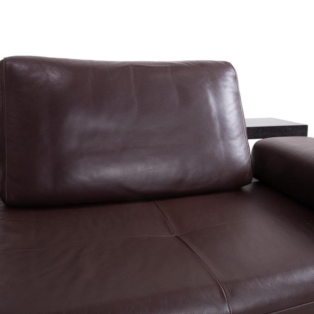 Modern Dono 6100 Corner Sofa in Brown Leather from Rolf Benz For Sale - Image 3 of 14