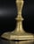 Gold Baroque Engraved Brass Candlestick, 1700s For Sale - Image 8 of 11