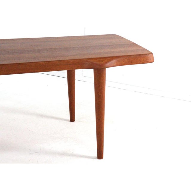 Wood Coffee Table by A. Mikael Laursen for John Boné, 1960s For Sale - Image 7 of 12