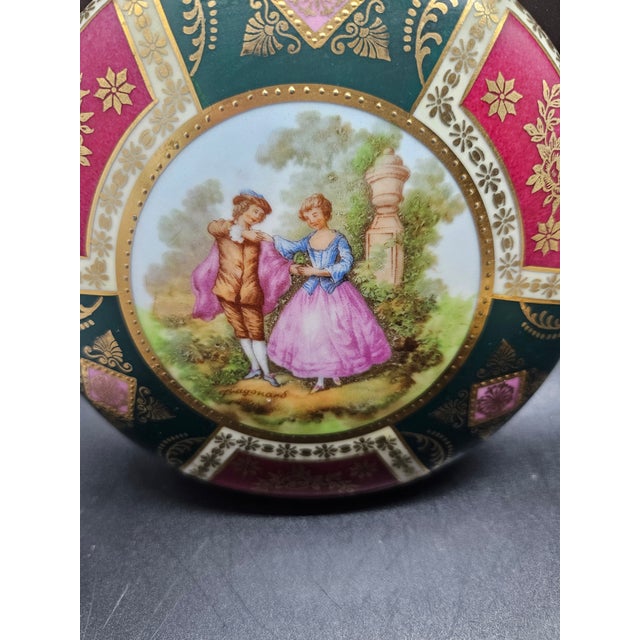 Antique 1930's JKW Dae Karlsbad Hair Pin Bowl For Sale - Image 4 of 6
