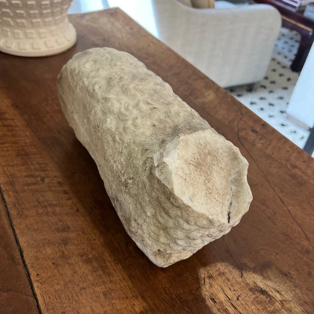 Antique Hand Carved Marble Sheep Sculpture For Sale In New York - Image 6 of 6