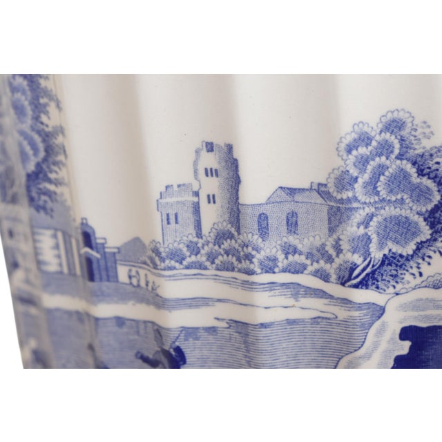 Ceramic Spode Porcelain “Blue Italian” Planter For Sale - Image 7 of 8