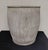 Vintage English Chevron Galvanized Dolly Tub Planter. It us 20.75" high x 18.25" wide and deep. Good condition with normal...