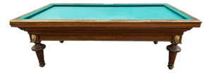 French Napoleon III Billiard Table
