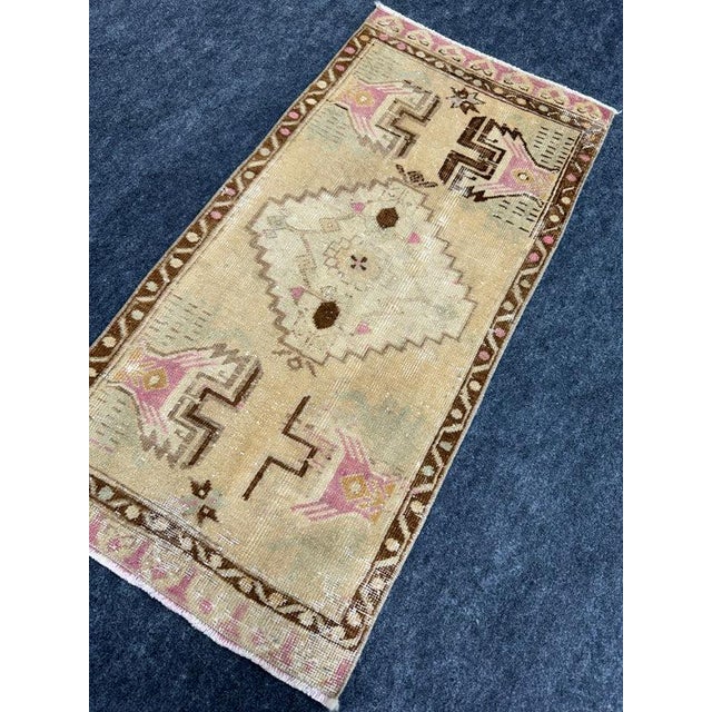 Early 21st Century Turkish Yastik Rug 1'7" x 3'3" For Sale - Image 5 of 5