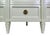 Vintage American of Martinsville Off-White Lacquered Triple Dresser With Original Brass Hardware For Sale - Image 10 of 17