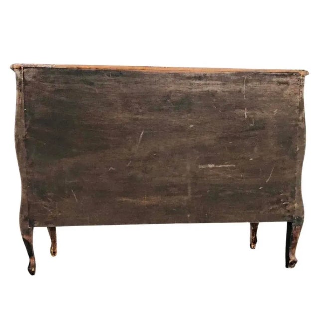Coffee Mid-18th Century French Louis XV Provincial Walnut Commode For Sale - Image 8 of 9