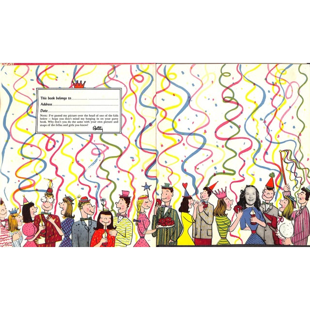 "The Betty Betz Party Book: The Teen-Age Guide to Social Success" 1947 Betz, Betty For Sale - Image 4 of 9