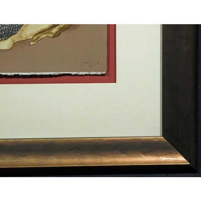 r.c Gorman "Harvest" 1982 Lithograph New Custom Frame Hand Signed For Sale In Denver - Image 6 of 6