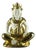 Porcelain & Gilt Sculpture of Buddha from San Marco, 1970s For Sale