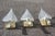 1970s Murano Glass Sconces by Franco Luce, 1970s, Set of 3 For Sale - Image 5 of 12