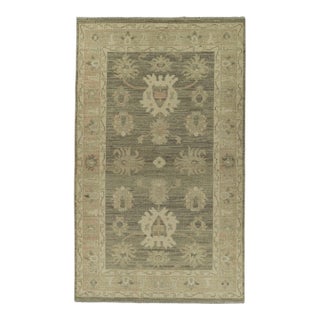 Oushak Rug 3'1" x 5'2" #21376 For Sale