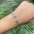 Emerald Handcrafted Natural Emerald & Diamond Halo Adjustable Open Cuff Bracelet - Gift for Her For Sale - Image 8 of 13