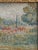 Antique Irish Petit Point Needlepoint Art of Garden Landscape For Sale - Image 4 of 9