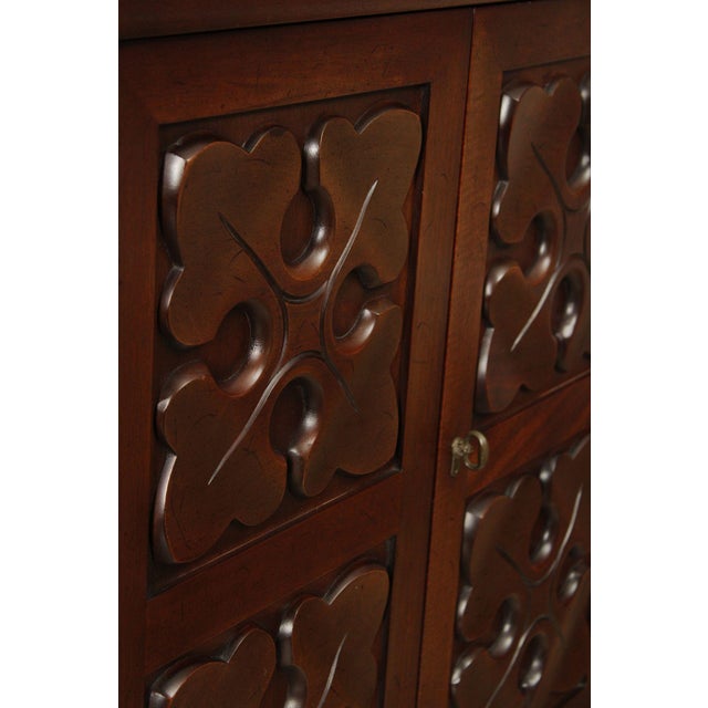 Henredon Modern Walnut Credenza For Sale - Image 12 of 18