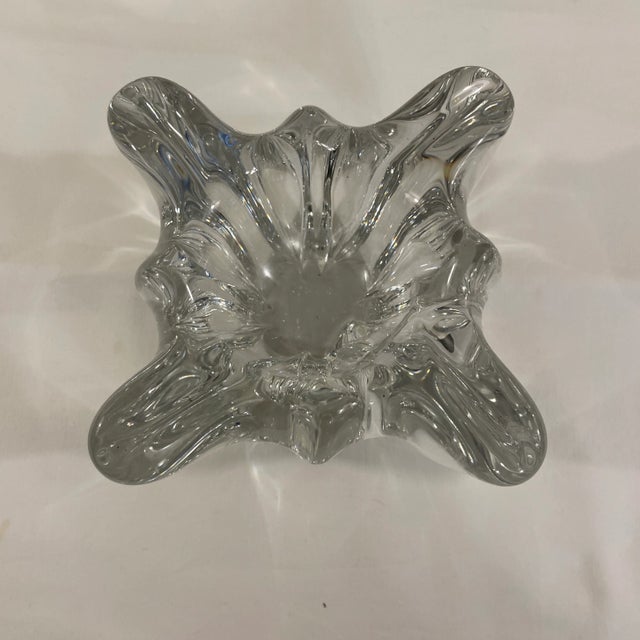 Mid-Century Modern Mid 20th Century Baccarat Crystal Art Bowl For Sale - Image 3 of 4