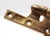 Late 20th Century Vintage 6 X 4 In. Brass Right Olive Door Hinge For Sale - Image 5 of 6
