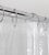 White Clear Shower Curtain Liner Anti-Bacterial Peva 70x71 Water Repellent Mainstays For Sale - Image 8 of 8
