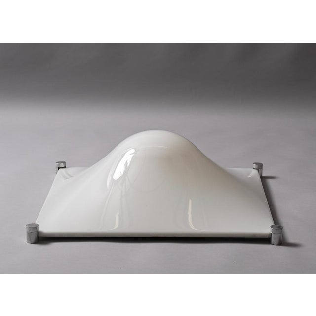 Bolla Lamp in White Acrylic Glass by Elio Martinelli for Martinelli Luce, Italy, 1960s For Sale - Image 13 of 15